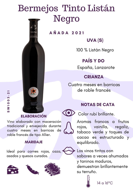 SW1003-21 Bermejos Tinto 2021