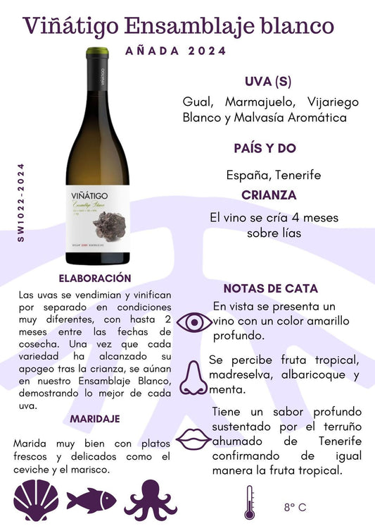 SW10122-24 Viñátigo Ensemblaje Blanco 2024