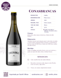 SW1053-23 Fedellos Conasbrancas Blanco 2023 6/750ml