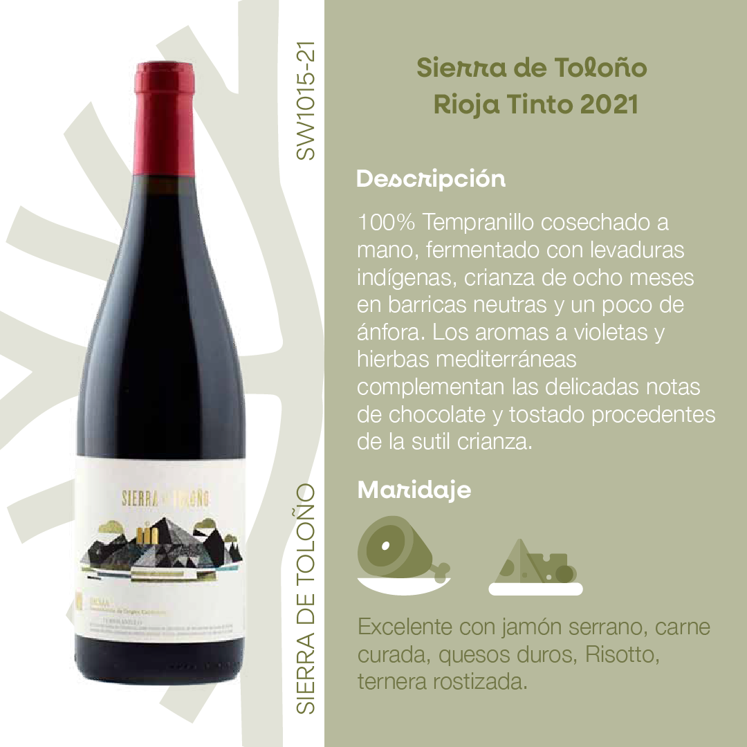 SW1015-21 Sierra de Toloño Rioja Tinto 2021