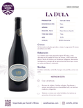 SW1016-23 Sierra de Toloño "La Dula" Garnacha de Altura 2023 (6/750mL)