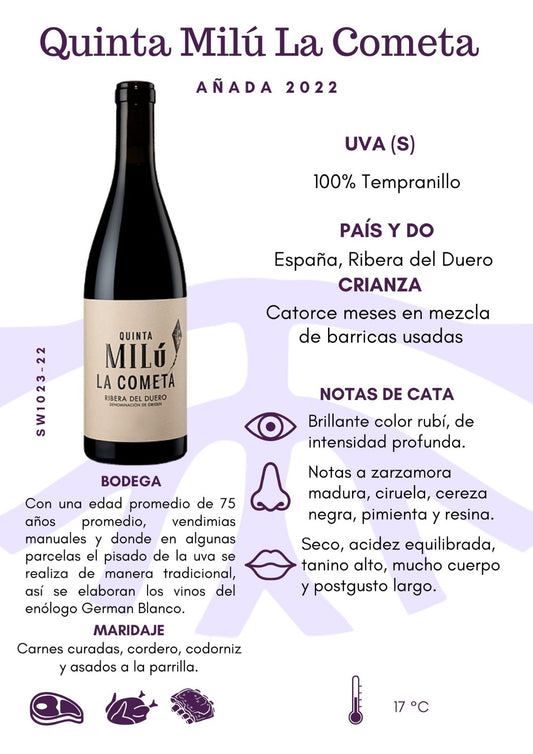 SW1023-22 Quinta Milú La Cometa 2022